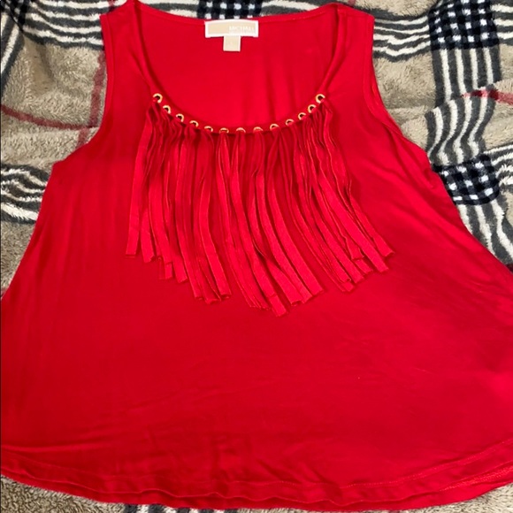 Michael by Michael Kors red tank top size L - Picture 4 of 5
